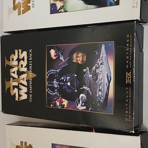 Star Wars Trilogy VHS Box Collection - Picture 8 of 9